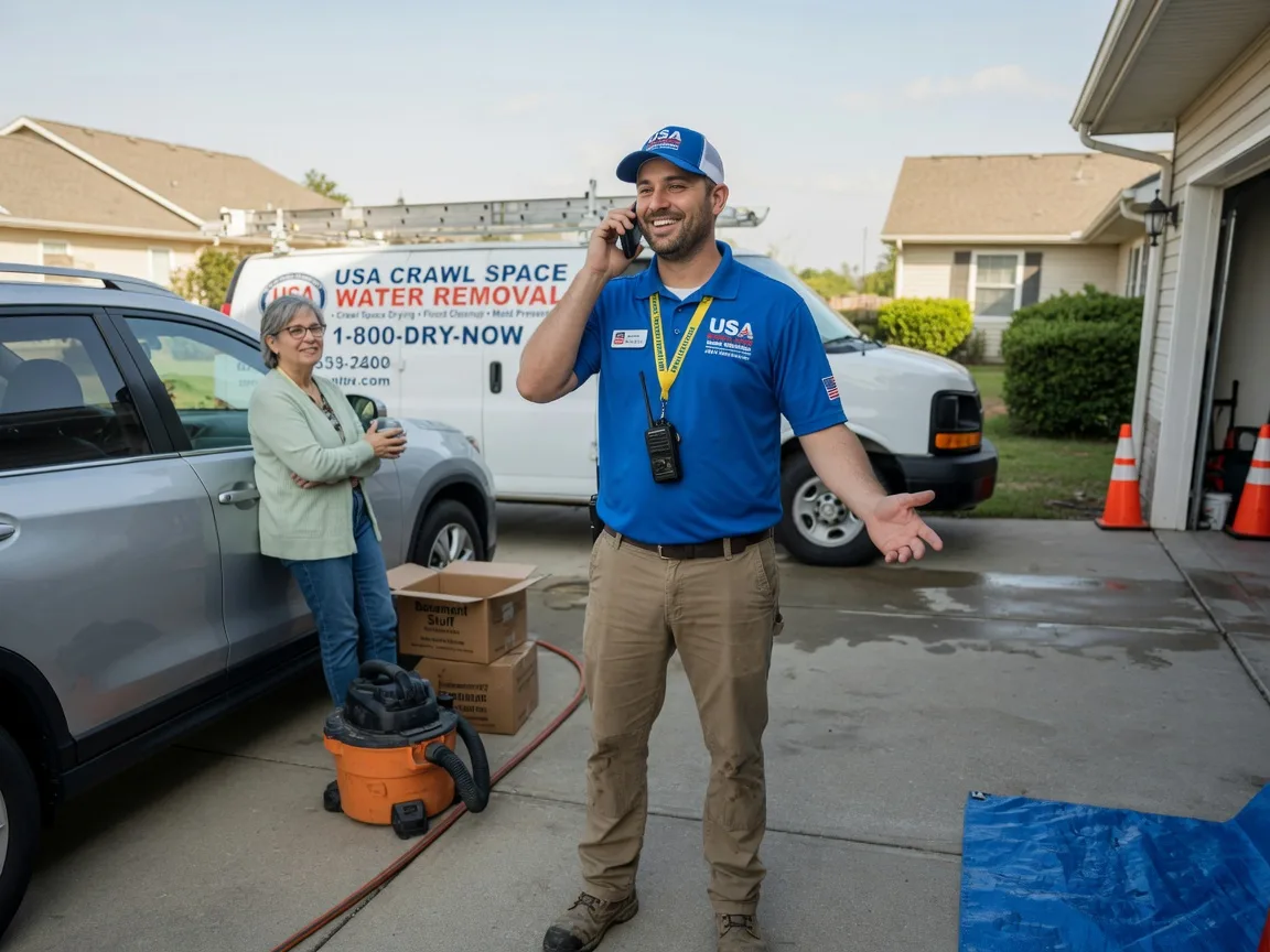 Crawl Space Water Removal Mount Airy, GA FAQs